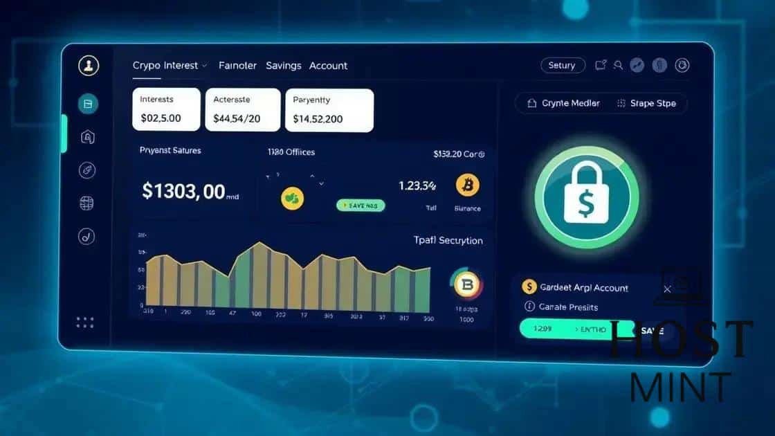 Understanding crypto-based savings accounts